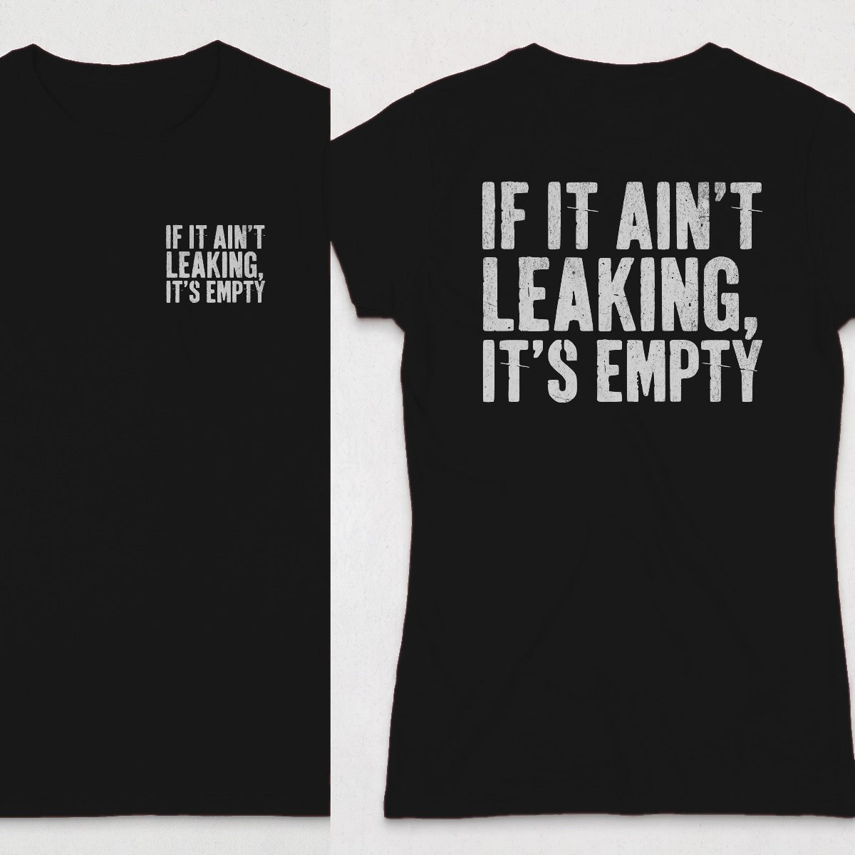 Black | Left Chest + Back