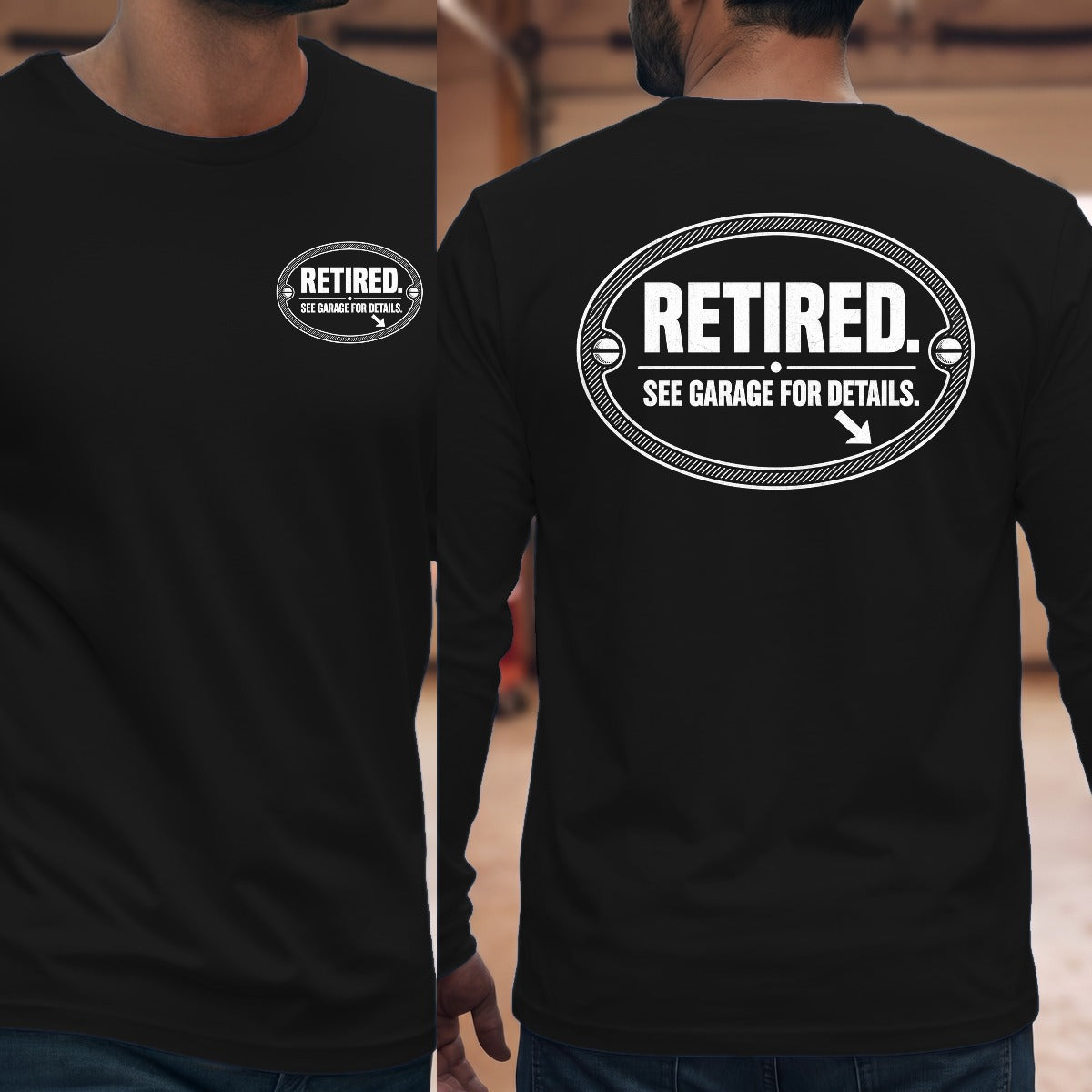 Black | Front & Back