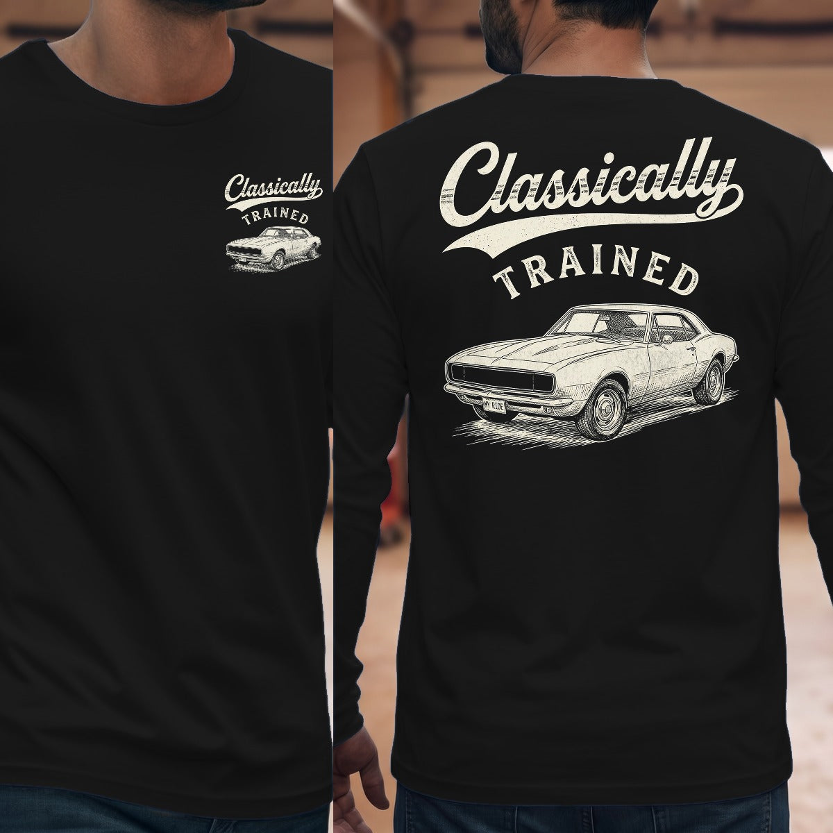 Black | Front & Back