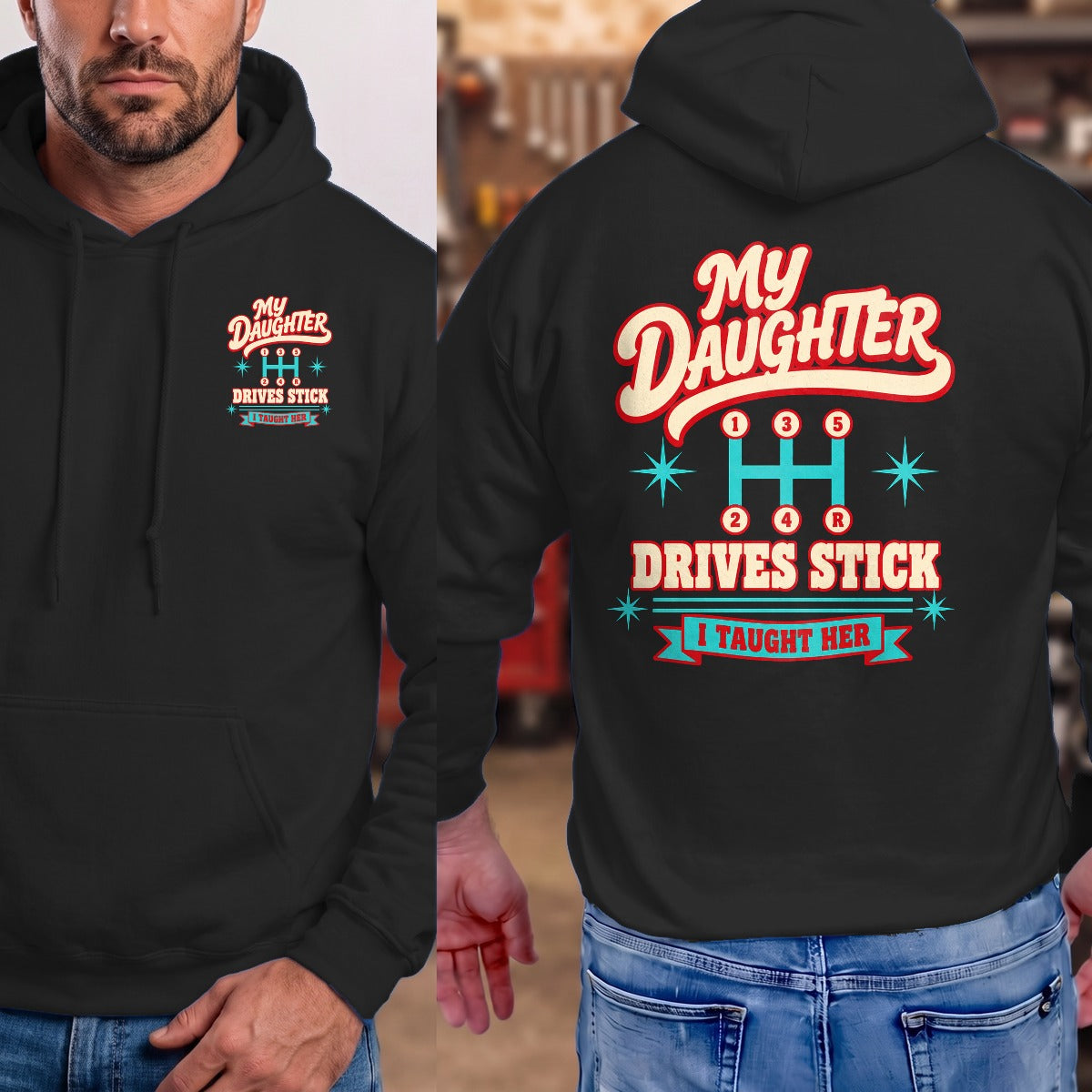Black | Front & Back