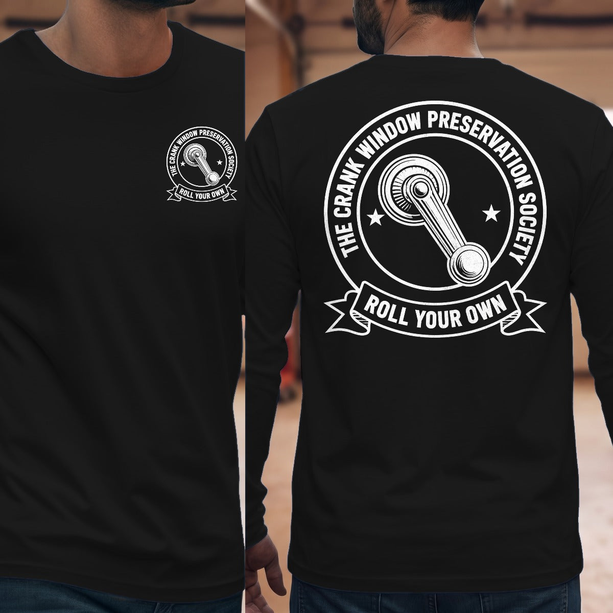 Black | Front & Back