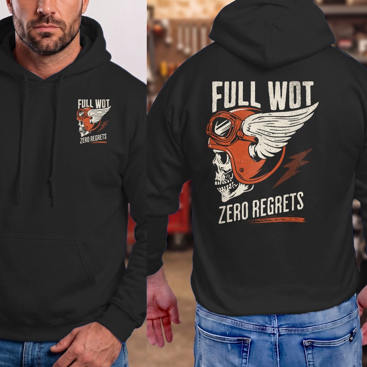 Black | Front & Back