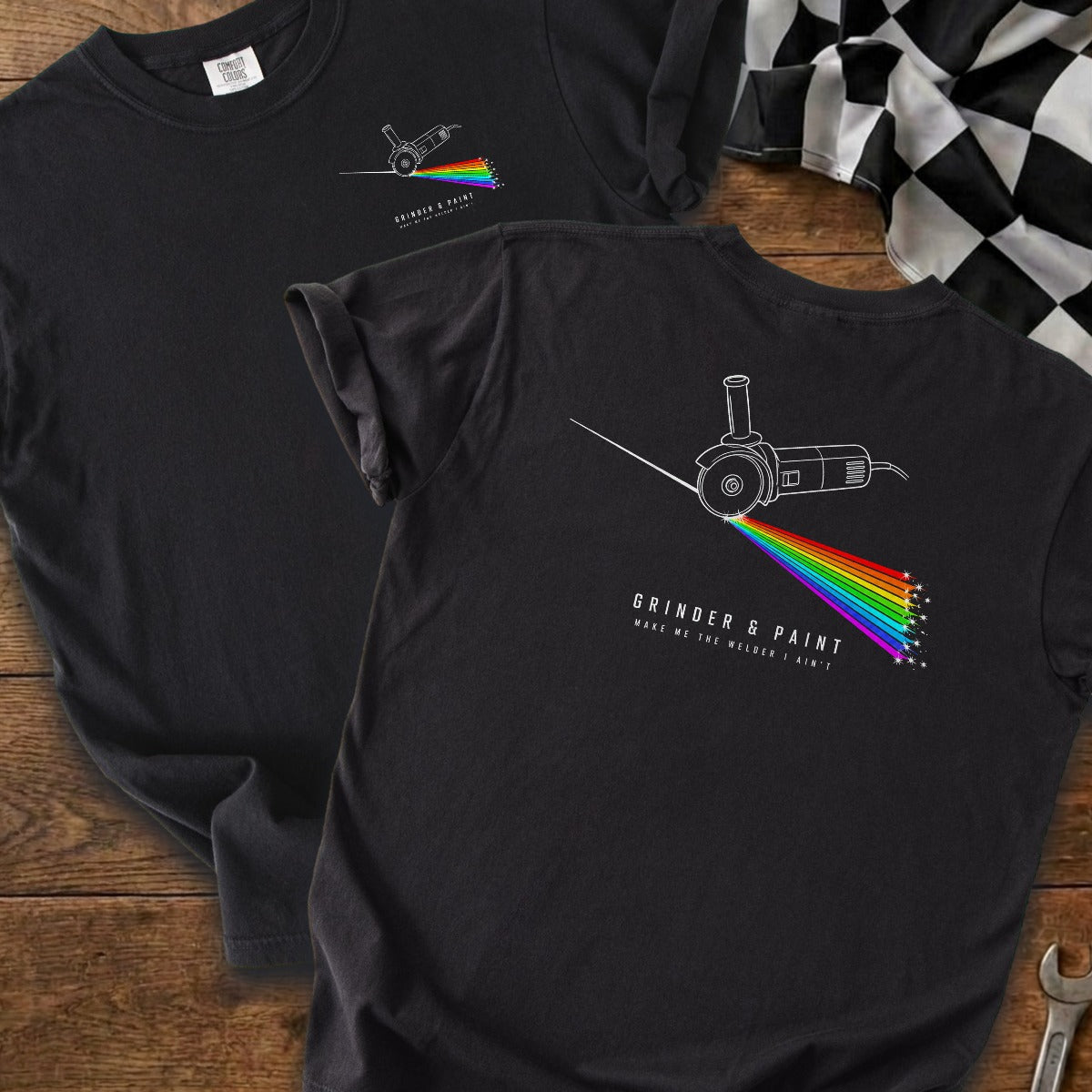 Black | Front & Back