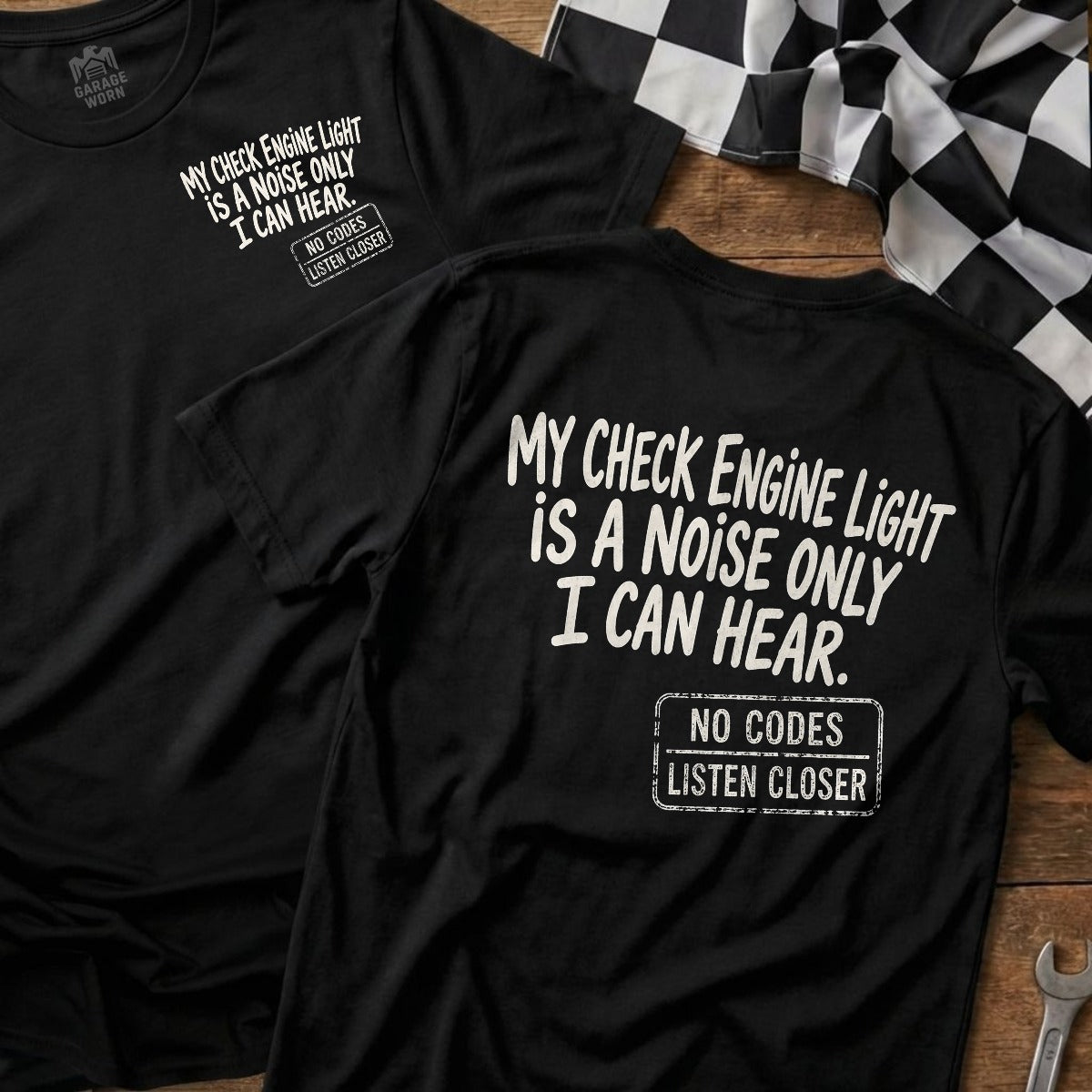 Black | Front & Back