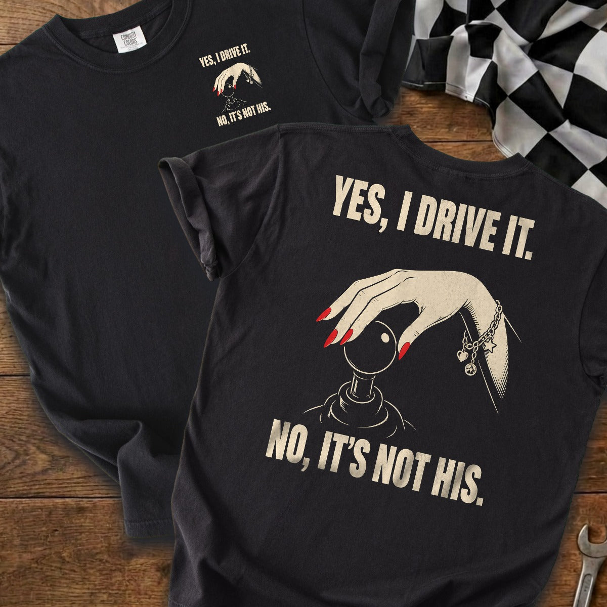 Black | Front & Back