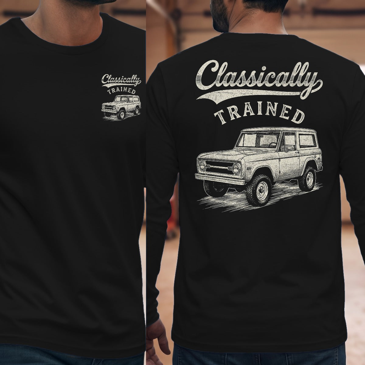 Black | Front & Back