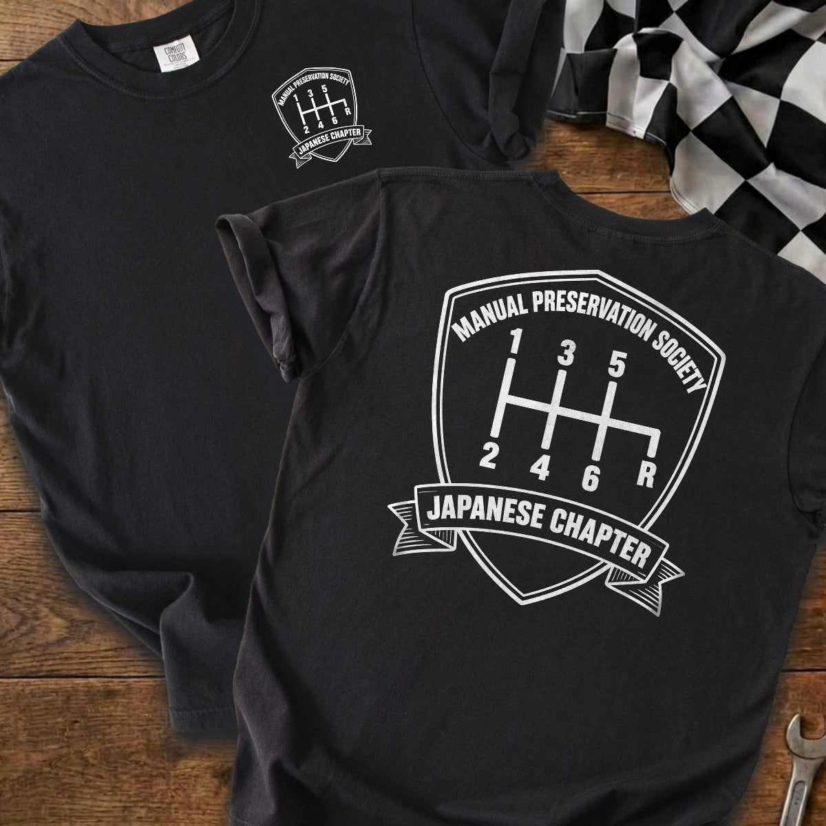 Black | Front & Back