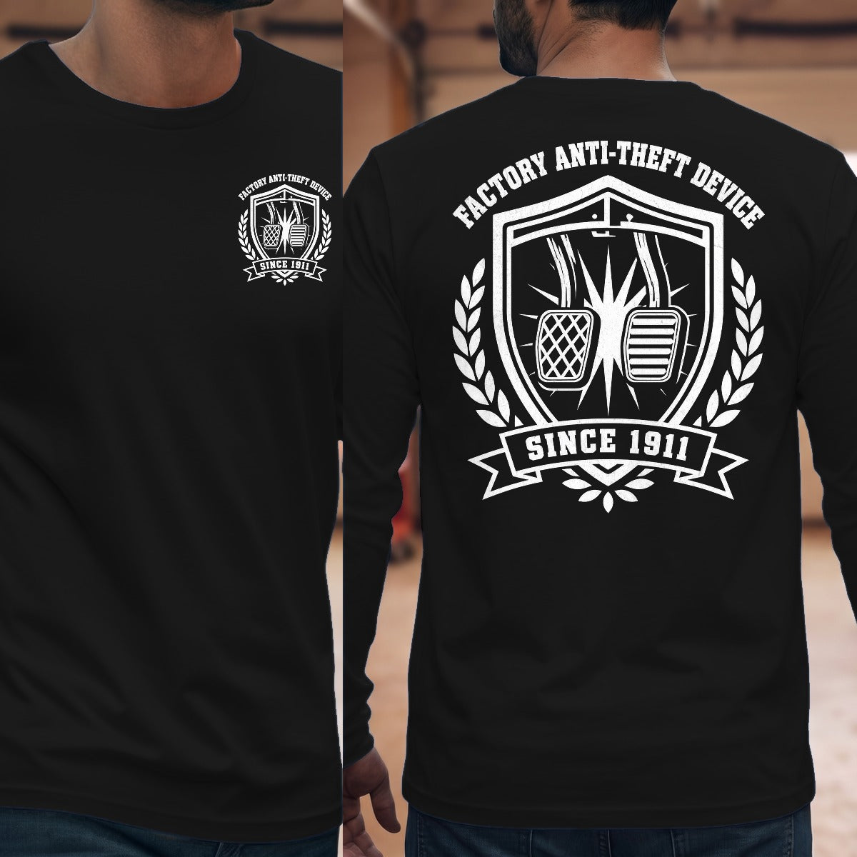 Black | Front & Back
