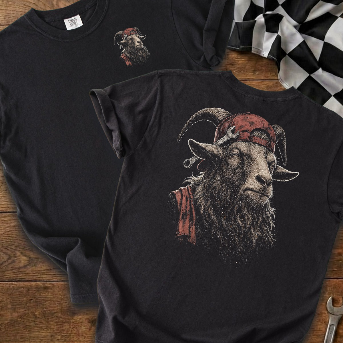 Black | Front & Back