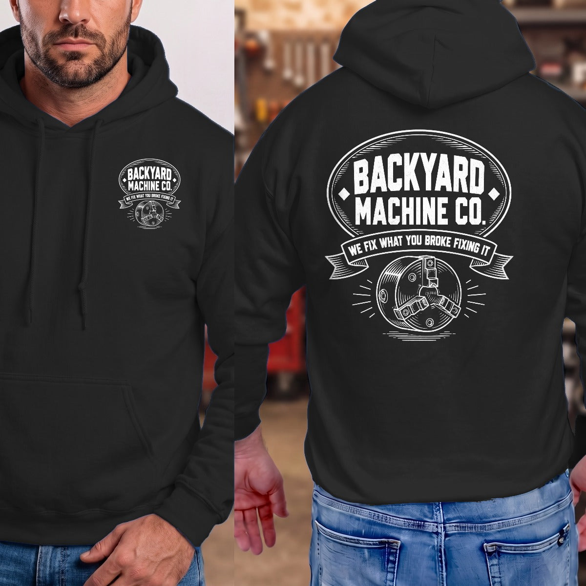 Black | Front & Back