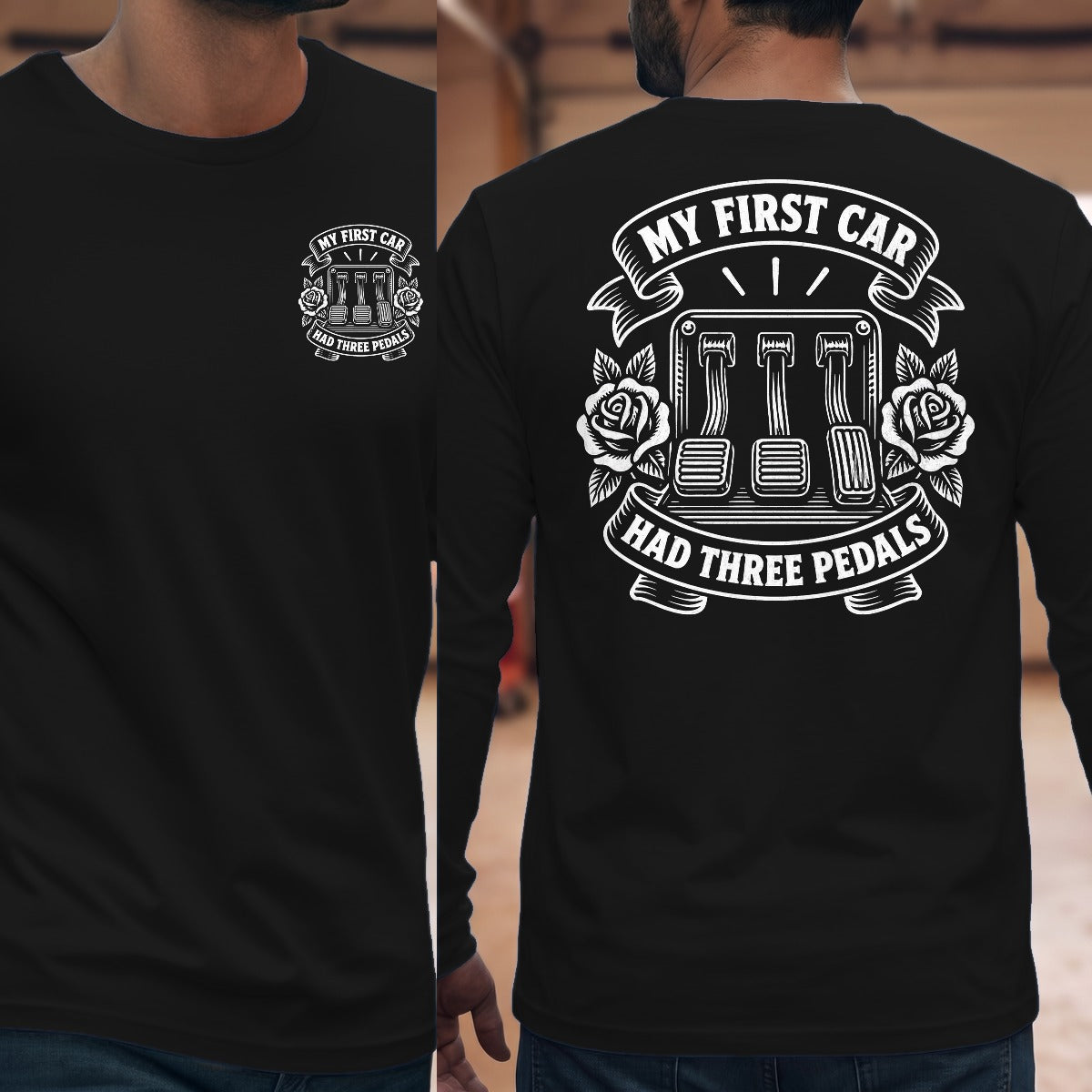 Black | Front & Back