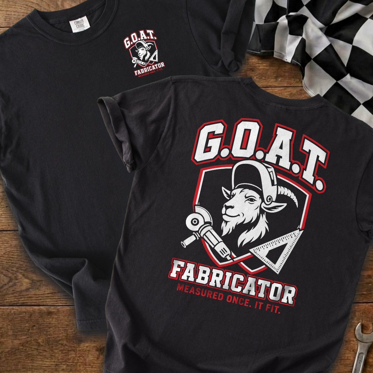 Black | Front & Back