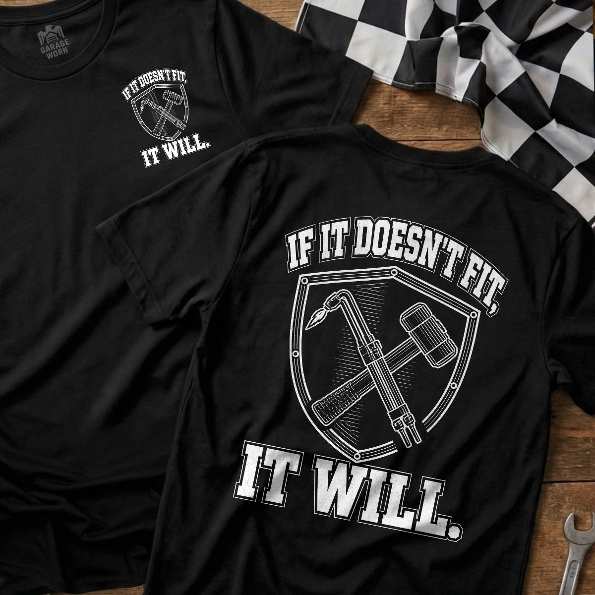 Black | Front & Back