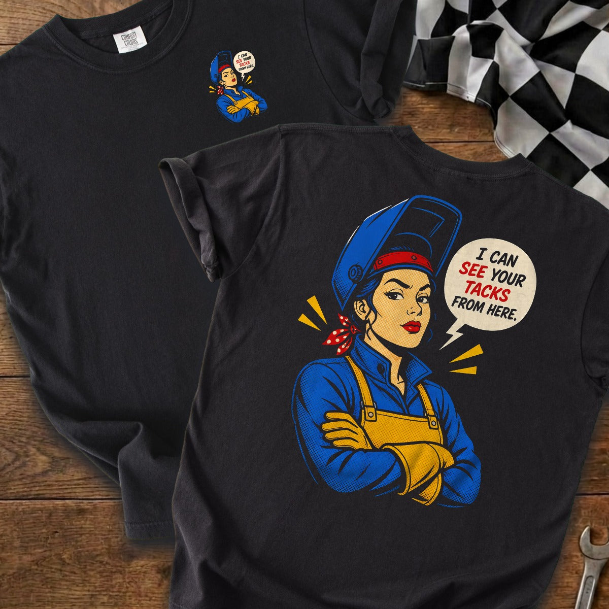 Black | Front & Back