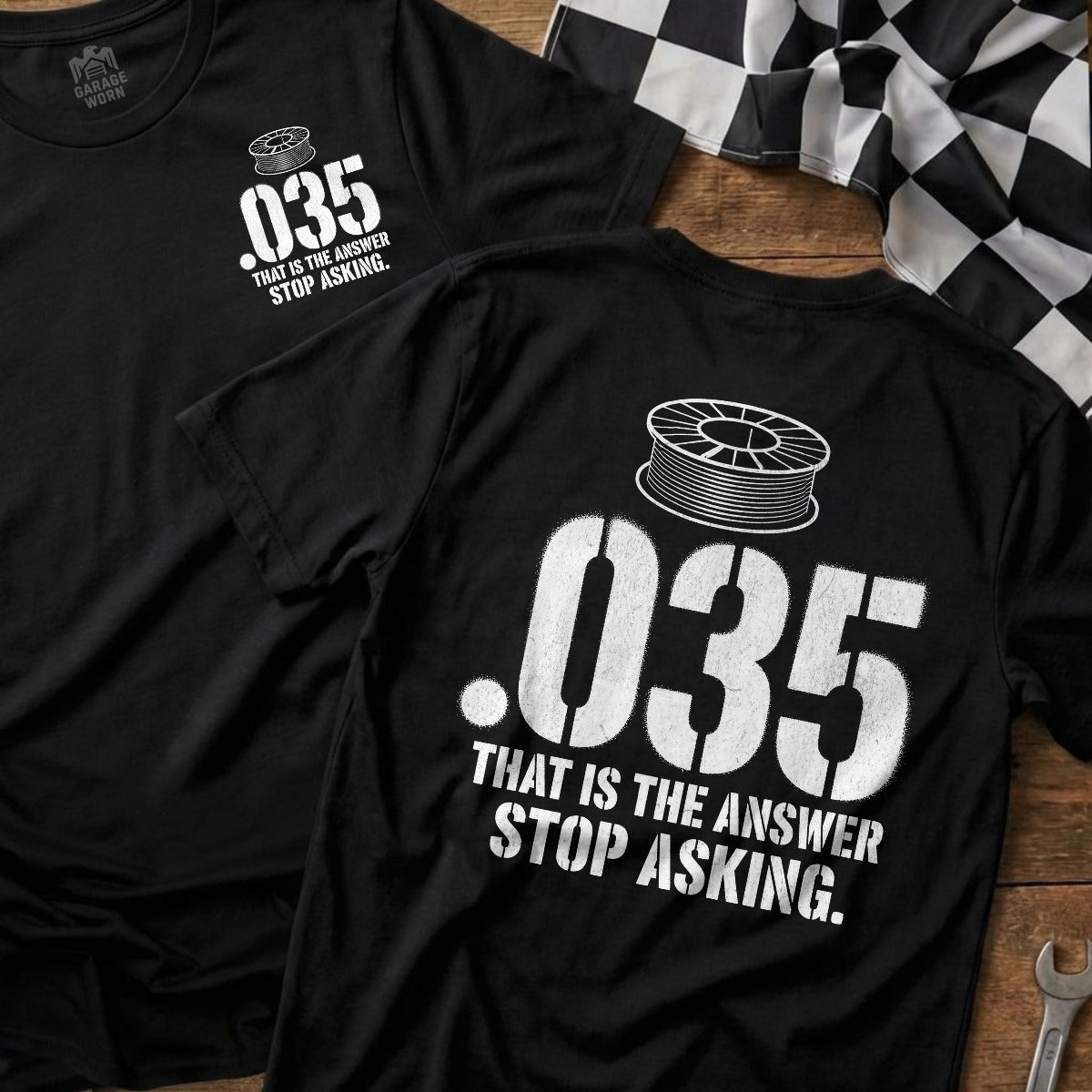 Black | Front & Back