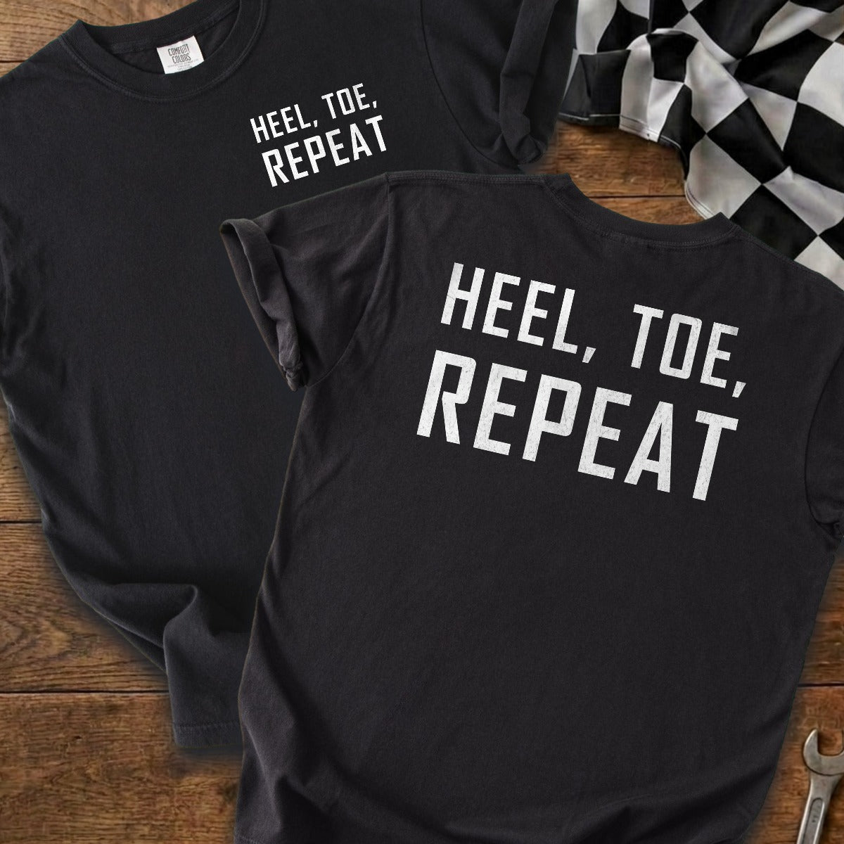 Black | Front & Back