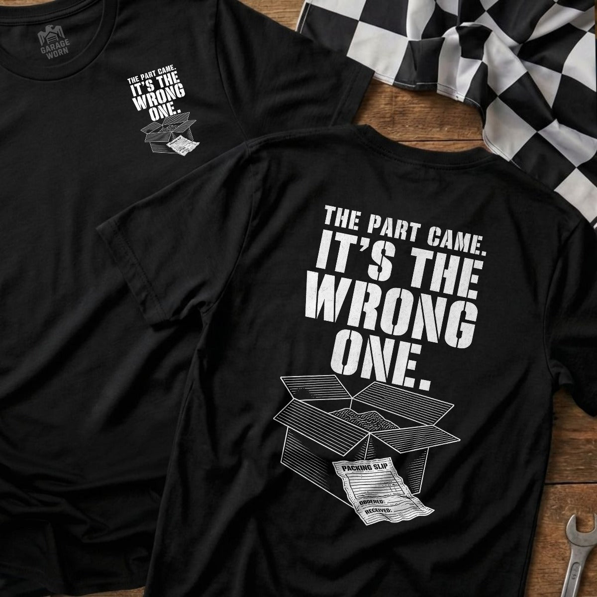 Black | Front & Back