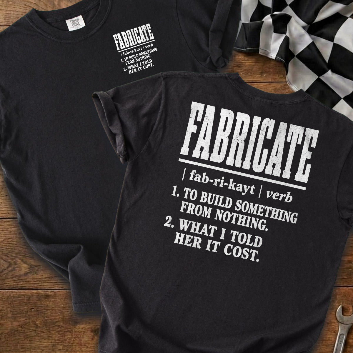 Black | Front & Back