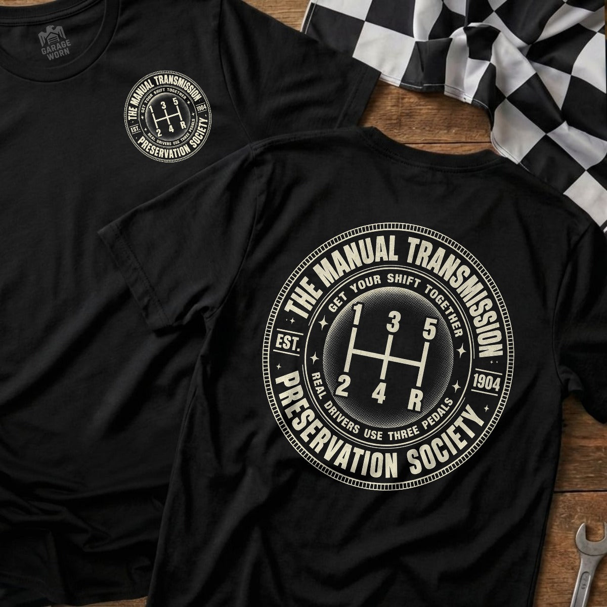Black | Front & Back