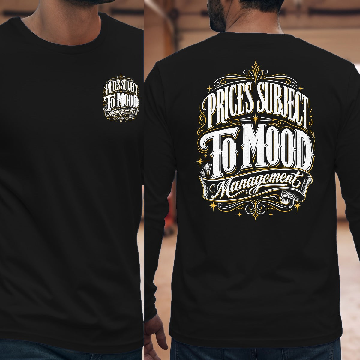 Black | Front & Back