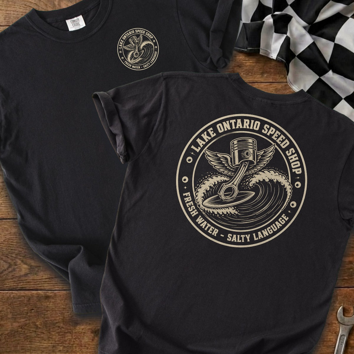 Black | Front & Back