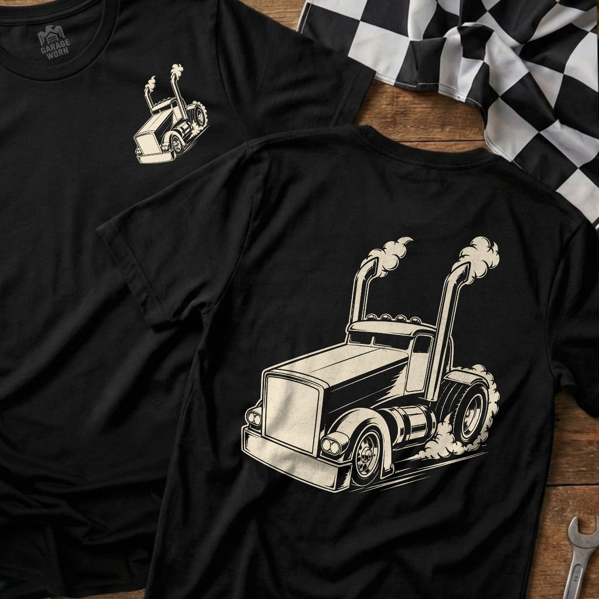 Black | Front & Back