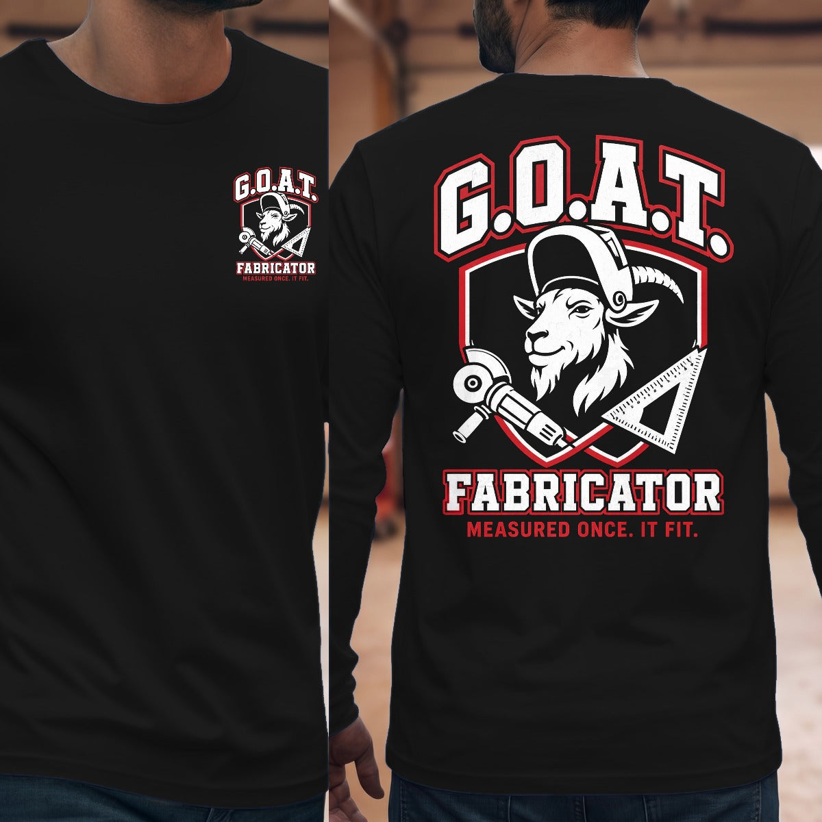 Black | Front & Back