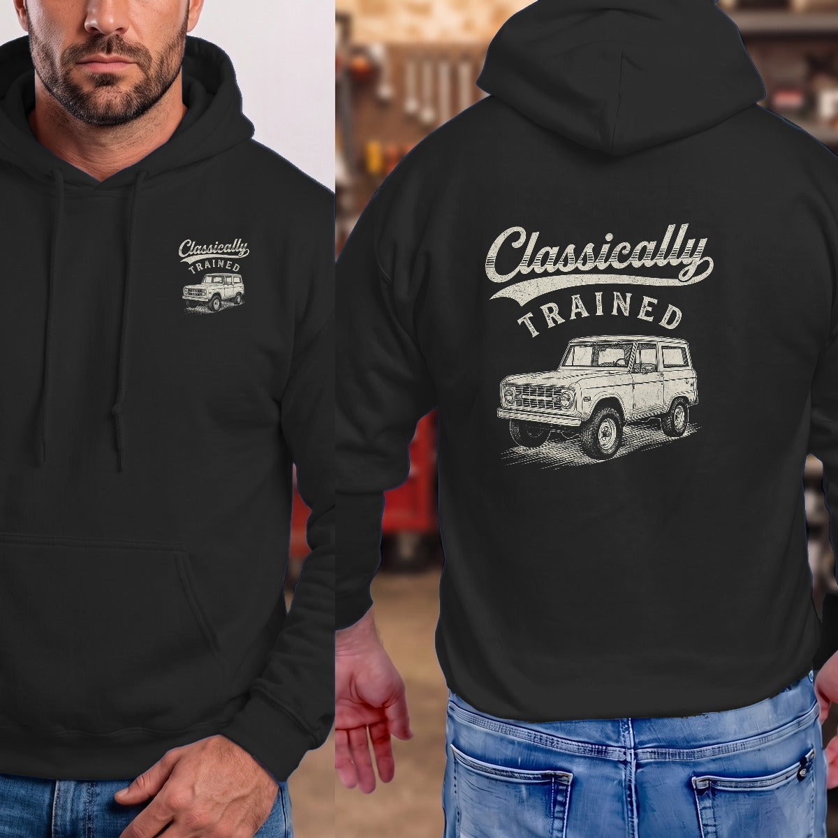 Black | Front & Back