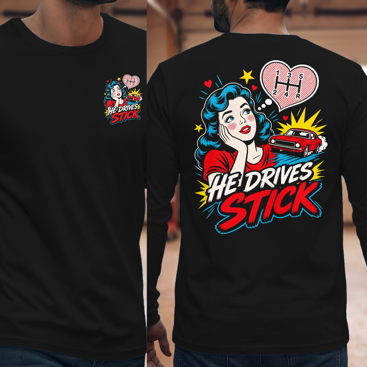 Black | Front & Back