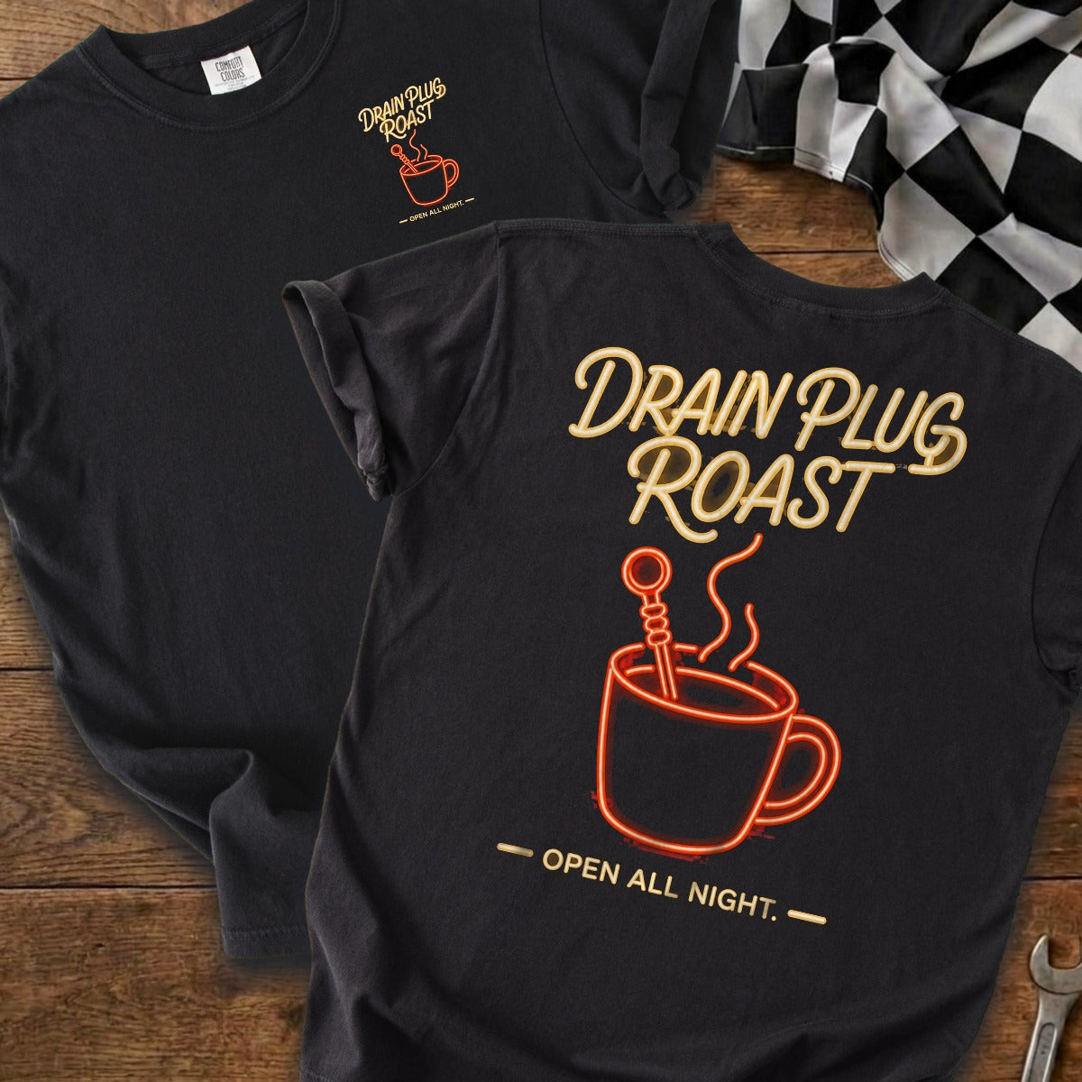 Black | Front & Back