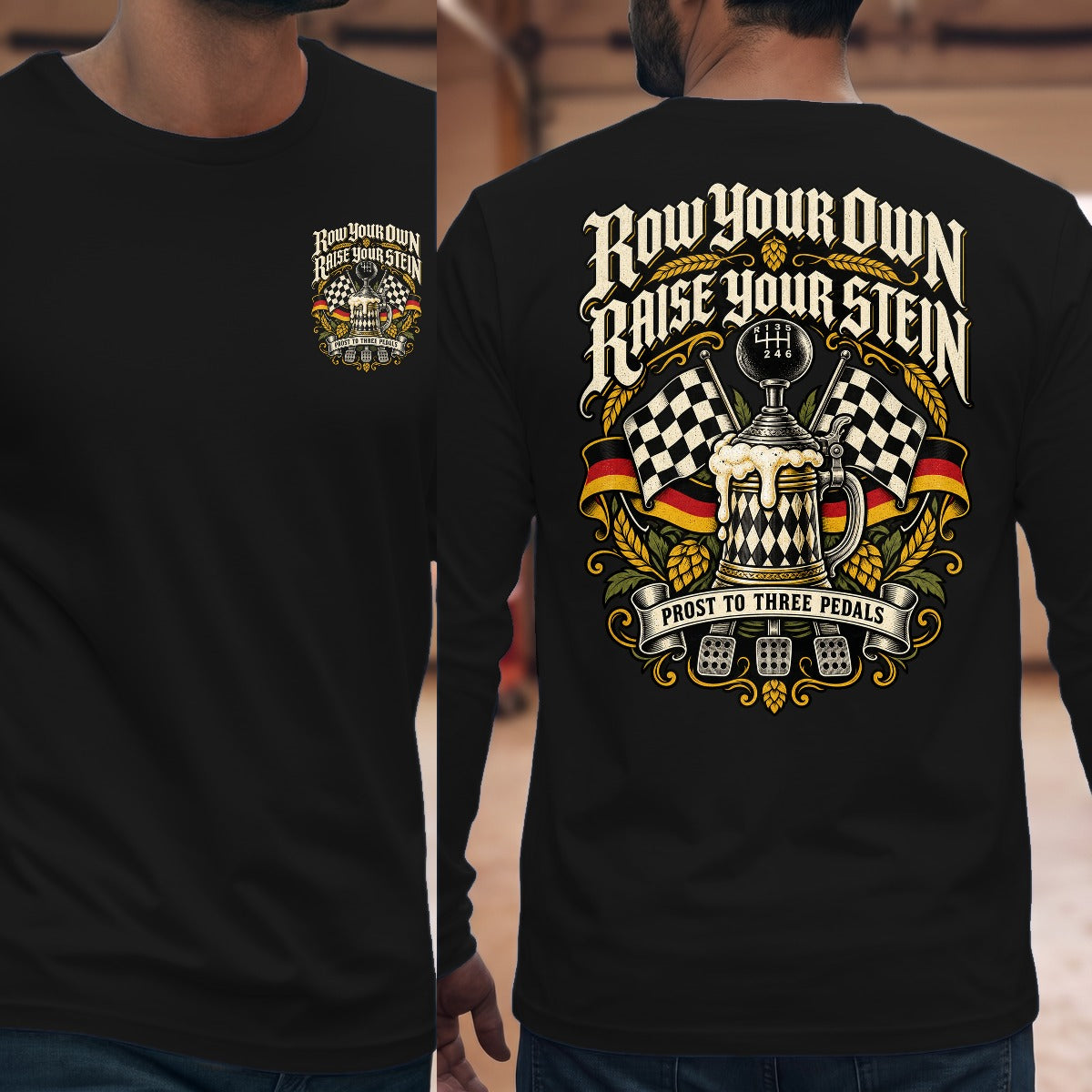 Black | Front & Back