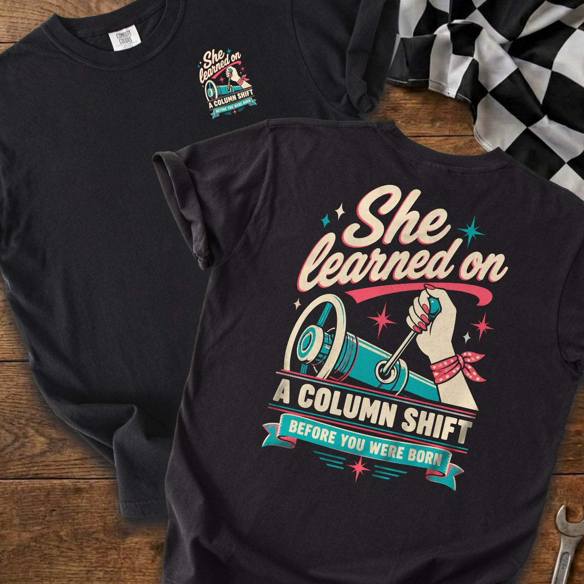 Black | Front & Back