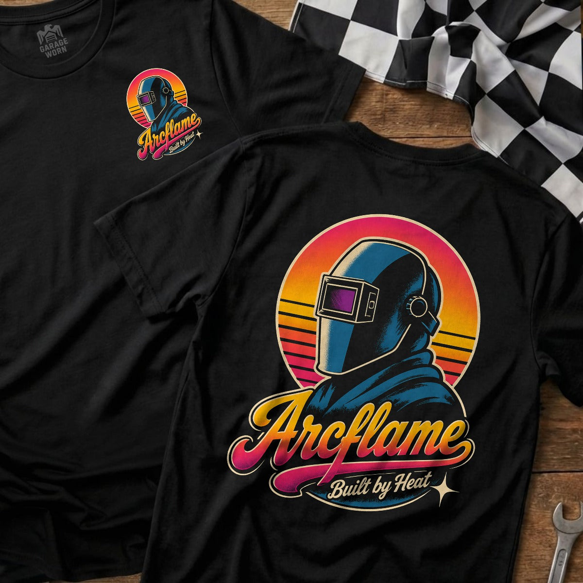 Black | Front & Back