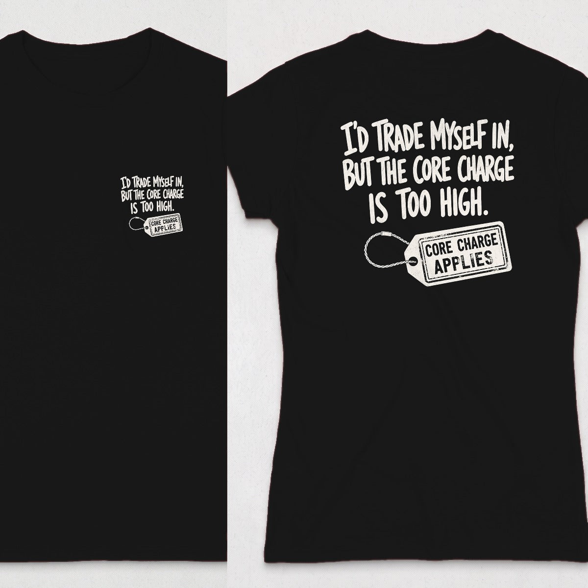 Black | Front & Back