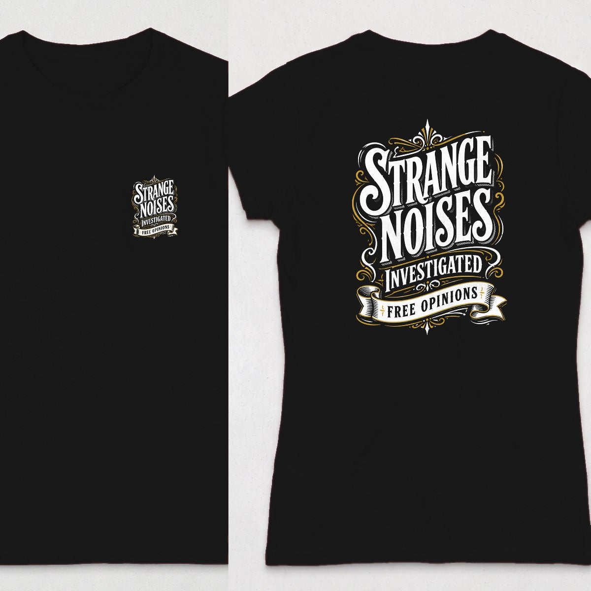 Black | Front & Back