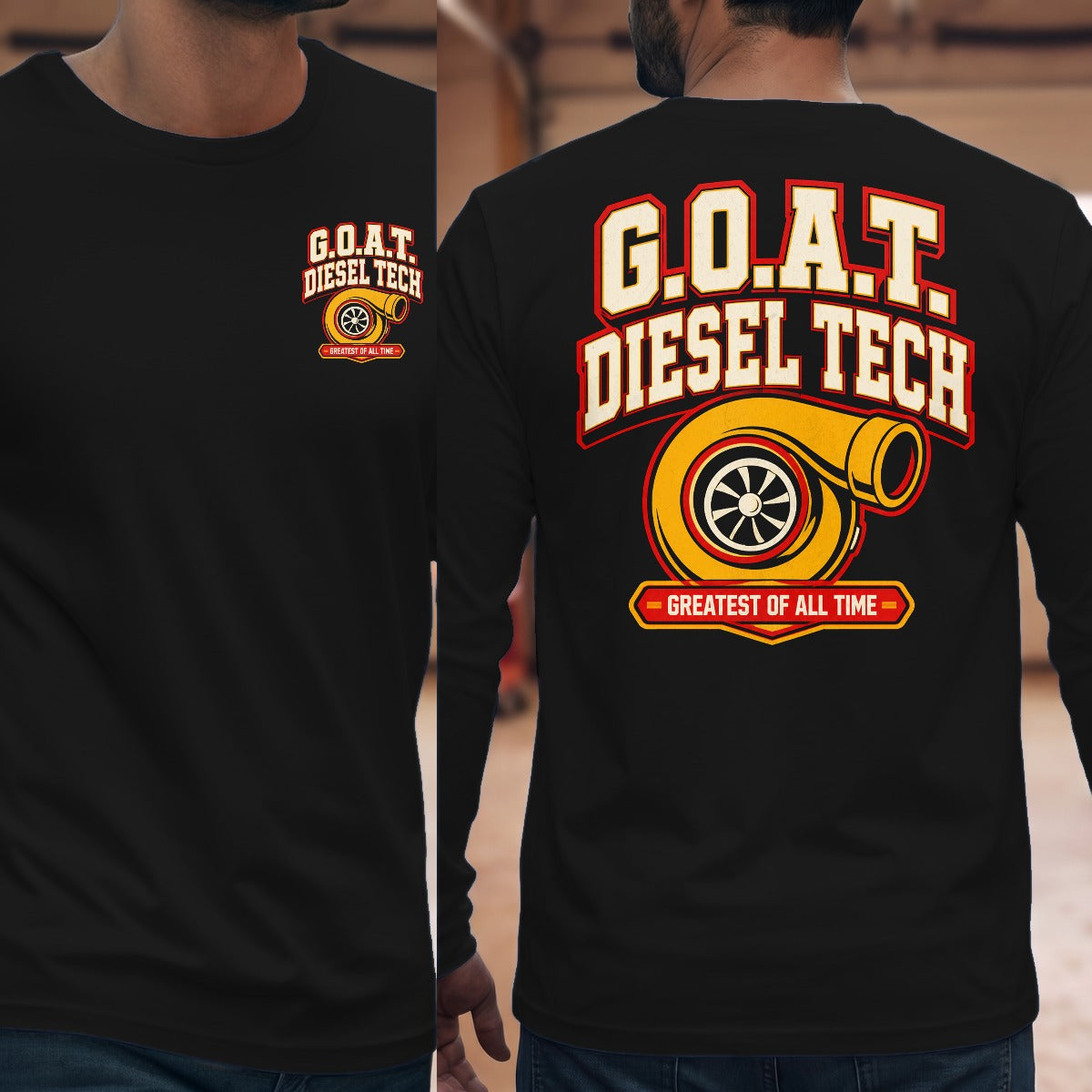 Black | Front & Back