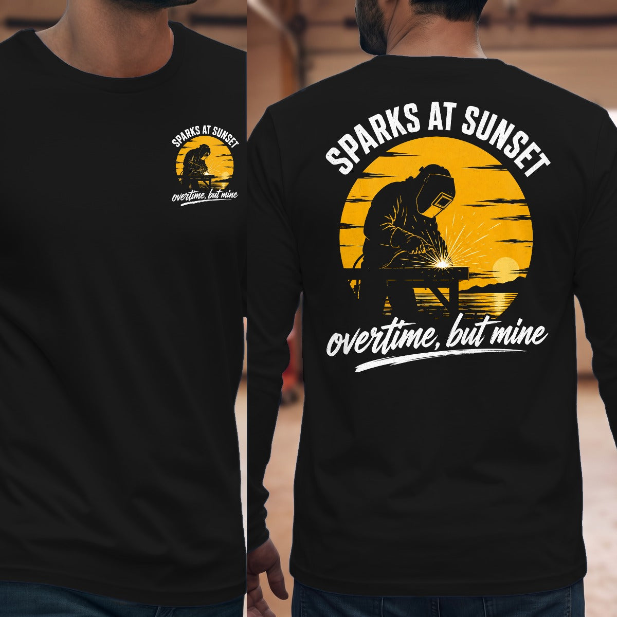 Black | Front & Back