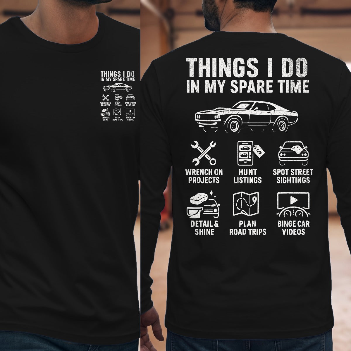 Black | Front & Back