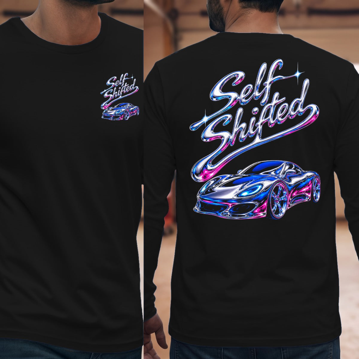 Black | Front & Back