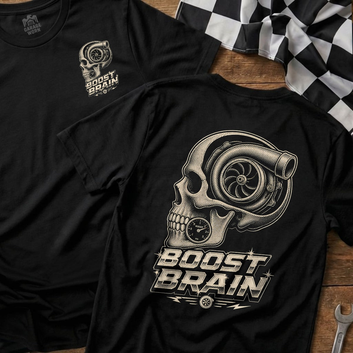 Black | Front & Back