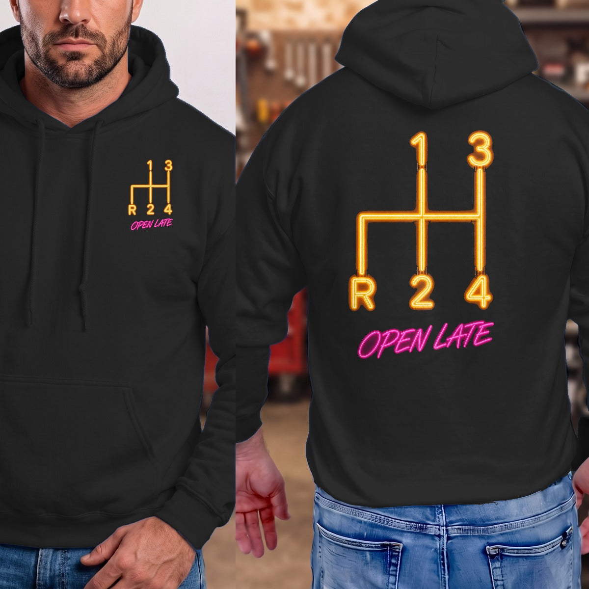 Black | Front & Back