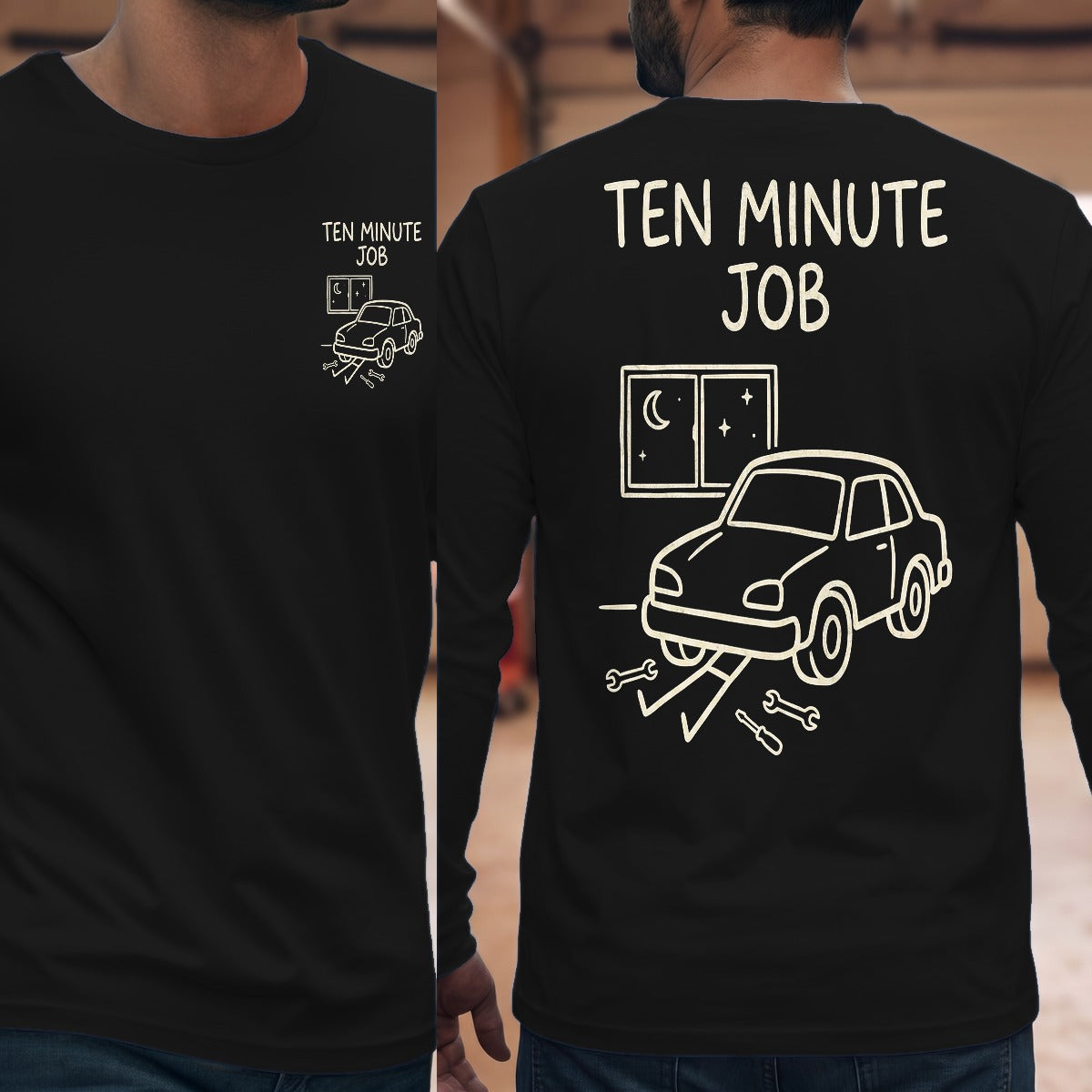 Black | Front & Back