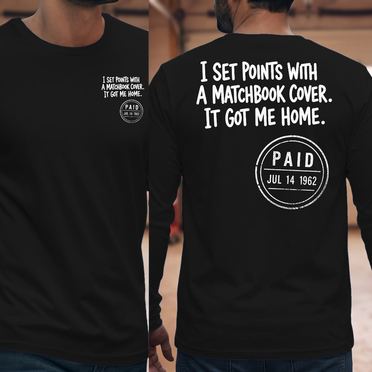 Black | Front & Back