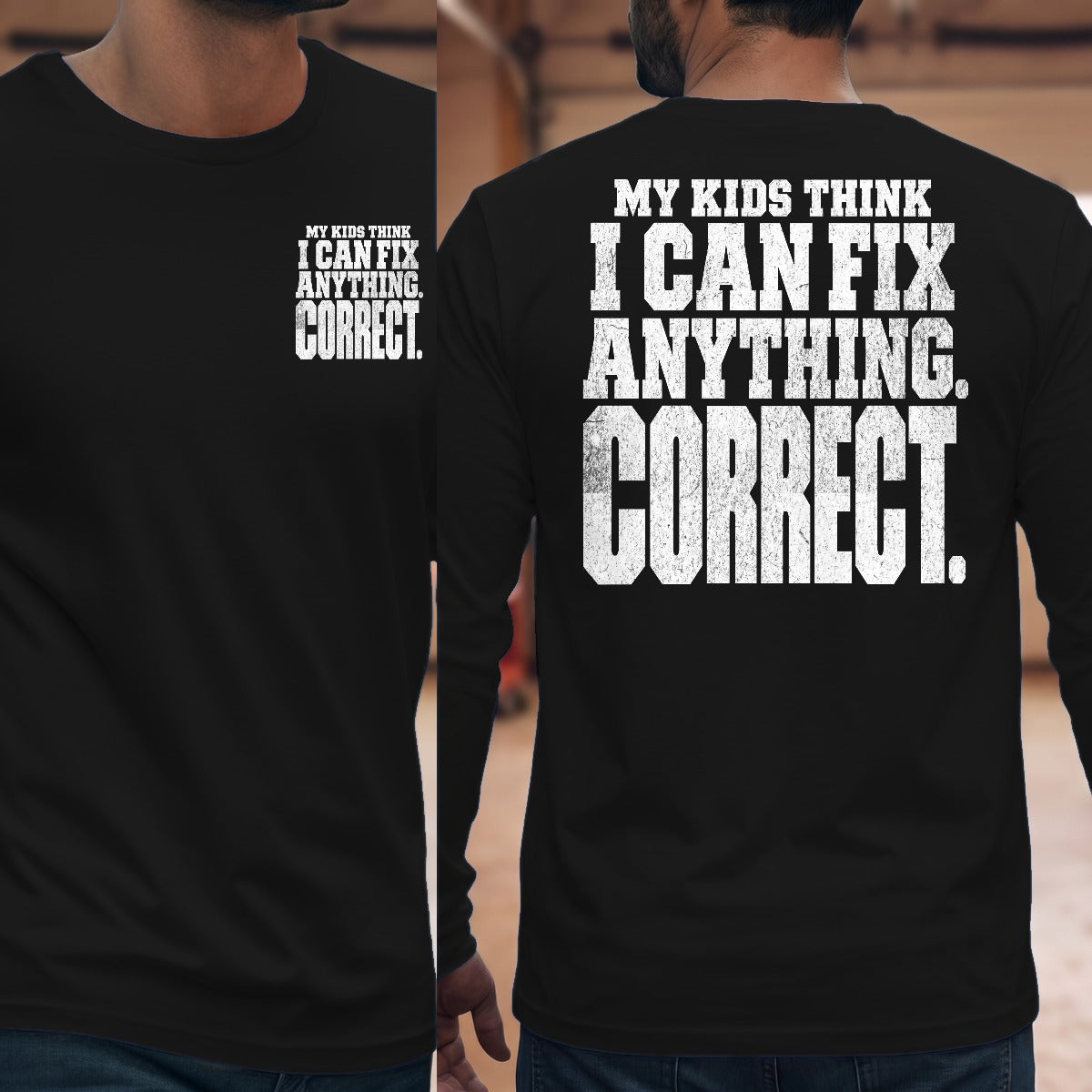Black | Front & Back
