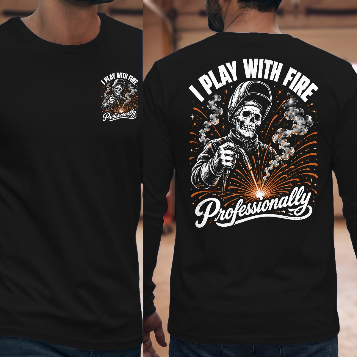 Black | Front & Back
