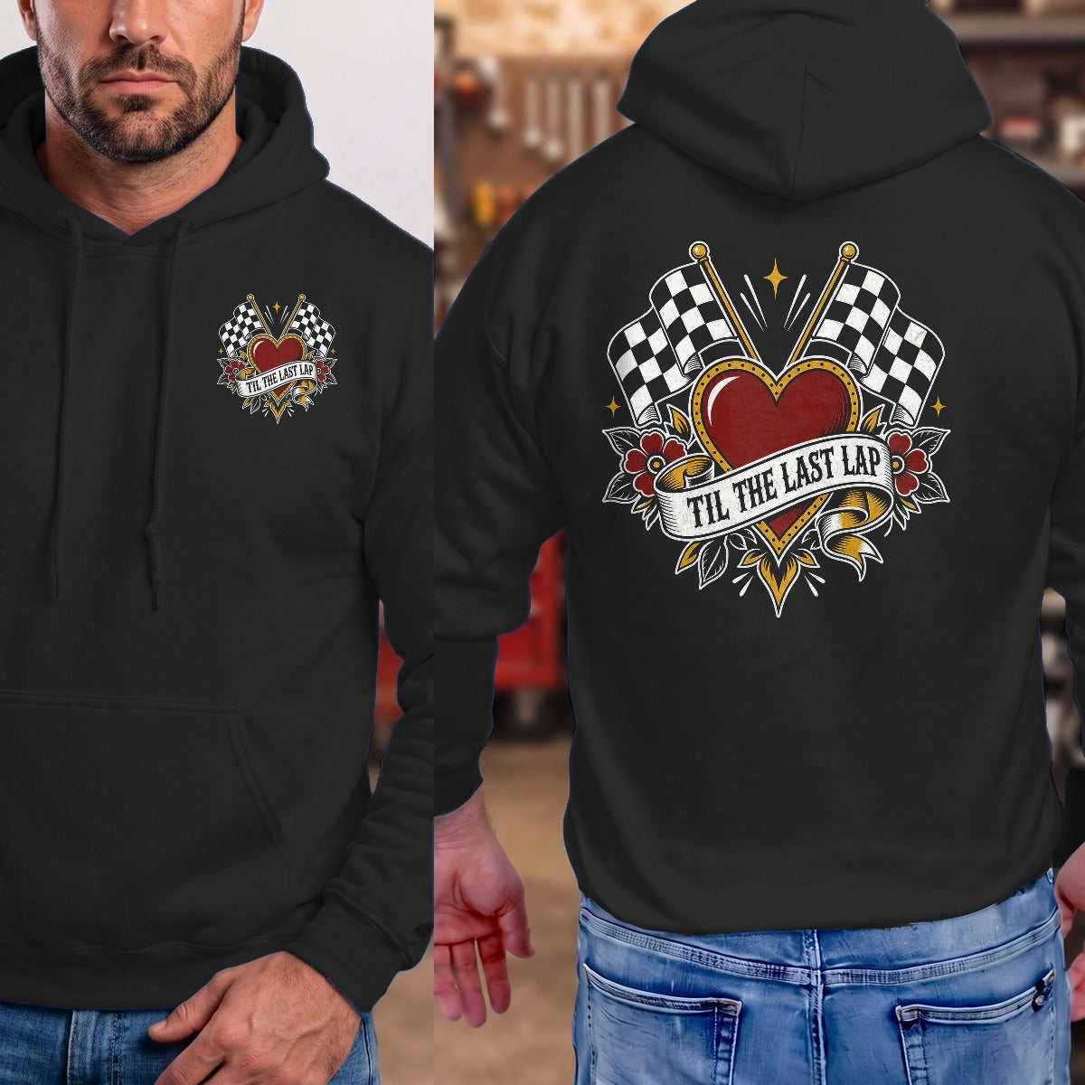 Black | Front & Back