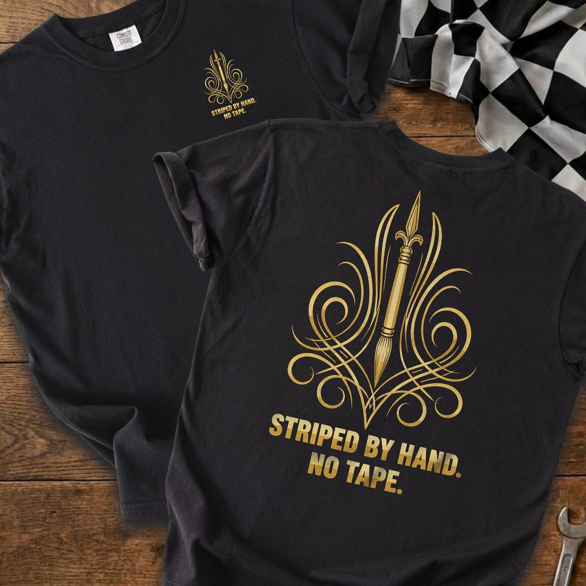 Black | Front & Back