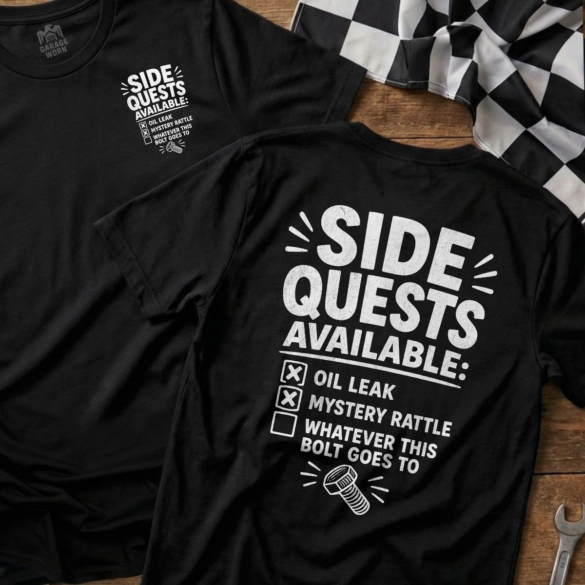 Black | Front & Back