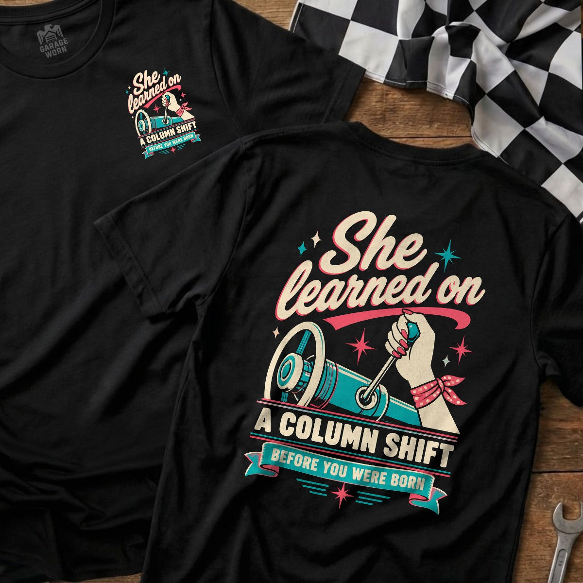 Black | Front & Back