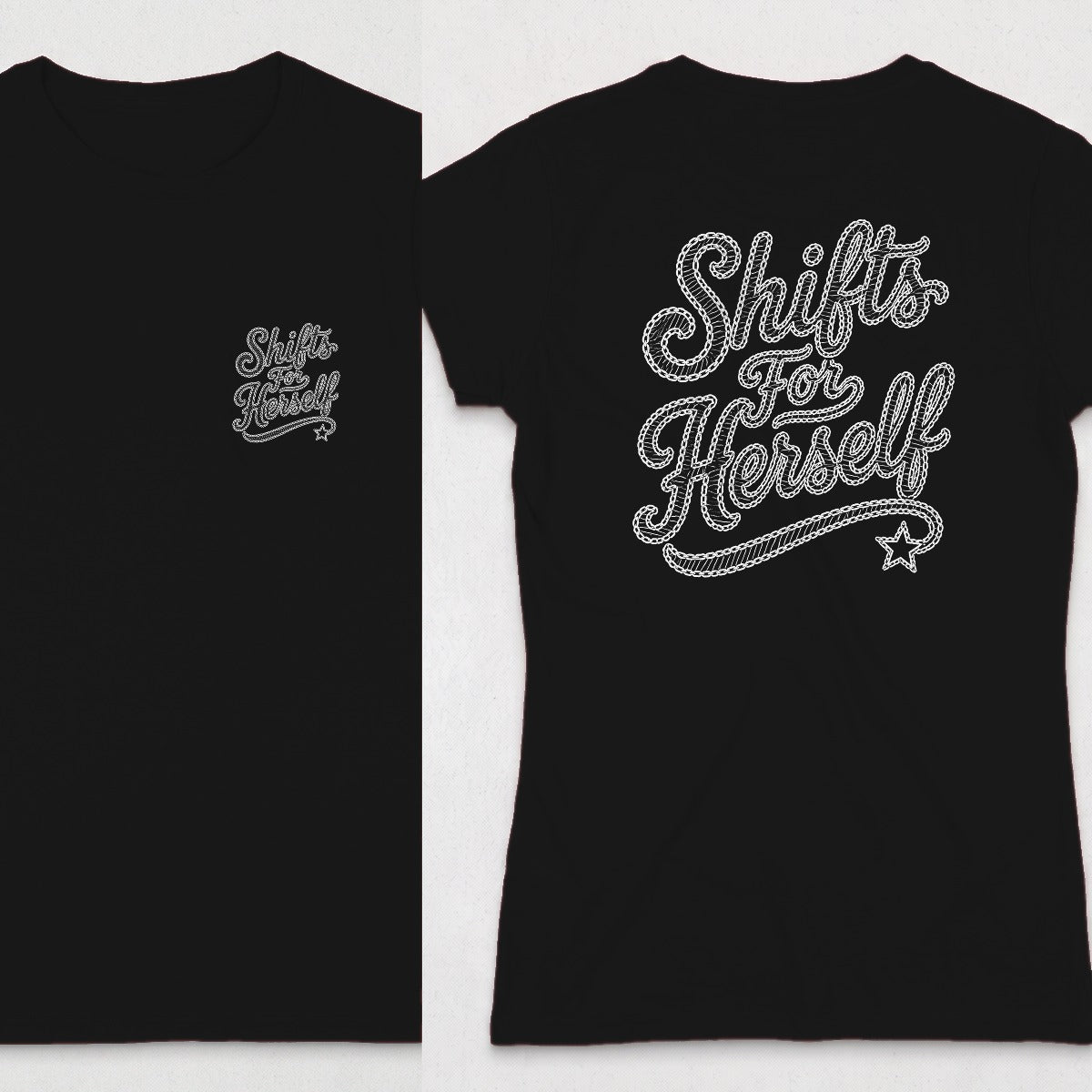 Black | Front & Back